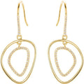Open Silhouette Dangle Earrings