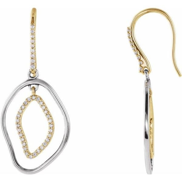 Open Silhouette Dangle Earrings