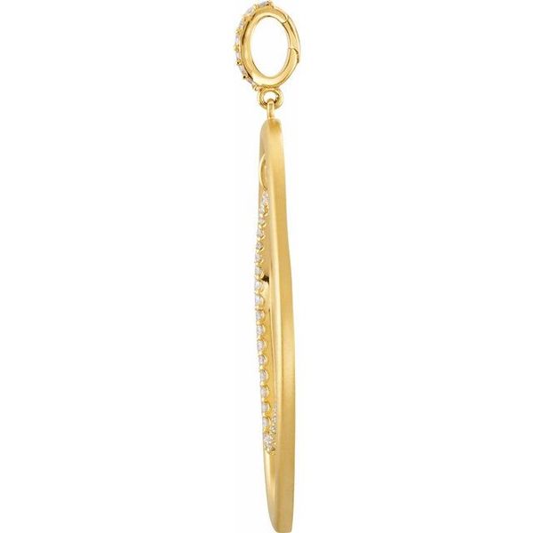 Accented Open Silhouette Pendant - Image 2
