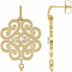 Granulated Earrings