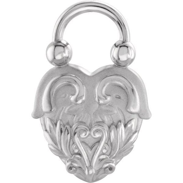 Vintage-Inspired Heart Pendant