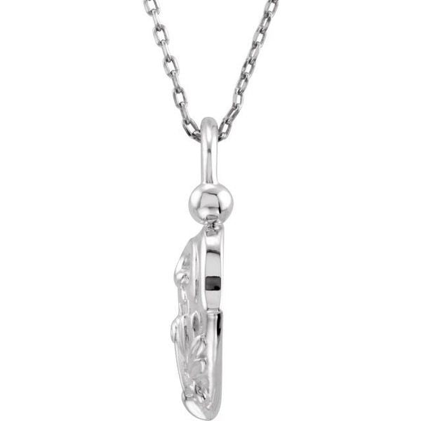 Vintage-Inspired Heart Necklace - Image 2