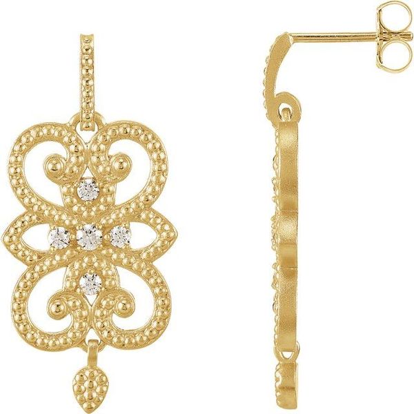 Granulated Earrings
