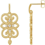Granulated Earrings