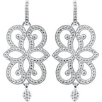 Granulated Scroll Earrings - Image 2