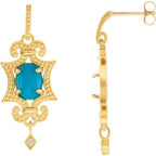 Granulated Earrings