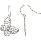 Floral Butterfly Earrings