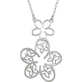 Flower & Butterfly Necklace
