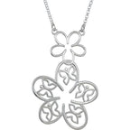 Flower & Butterfly Necklace