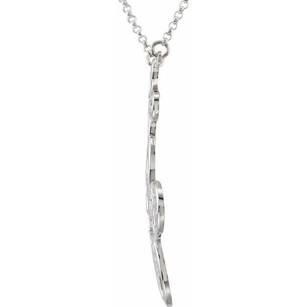 Flower & Butterfly Necklace - Image 2