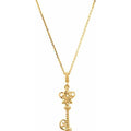 Vintage-Inspired Key Necklace