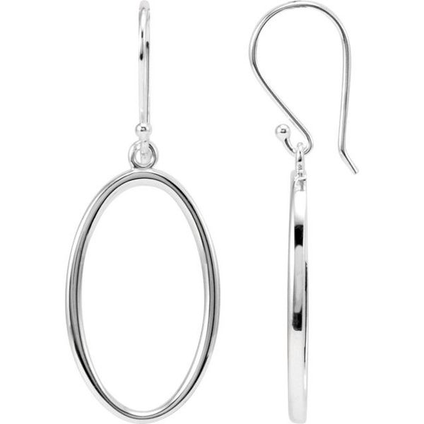 Oval Dangle Earrings