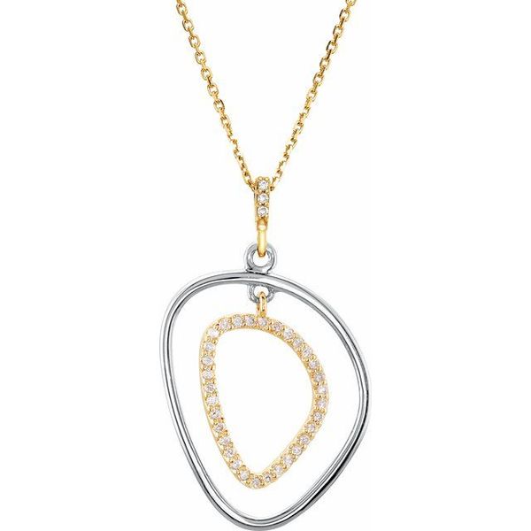 Open Silhouette Necklace