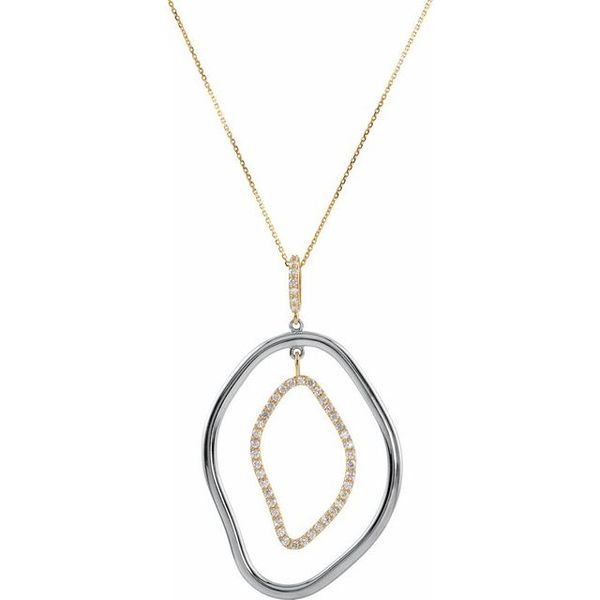 Open Silhouette Necklace