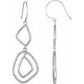 Open Silhouette Dangle Earrings
