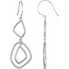 Open Silhouette Dangle Earrings