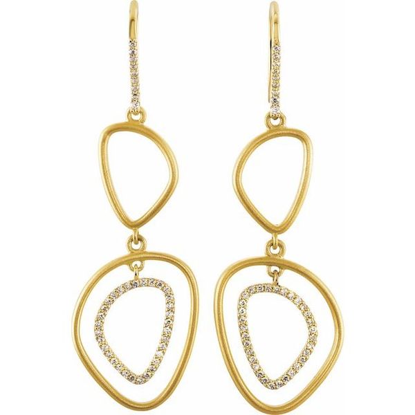 Open Silhouette Earrings - Image 2