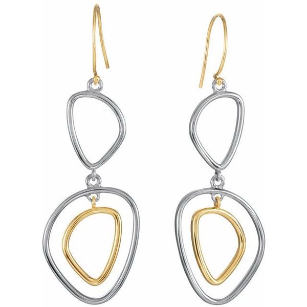 Open Silhouette Earrings - Image 2