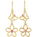 Butterfly & Floral Earrings
