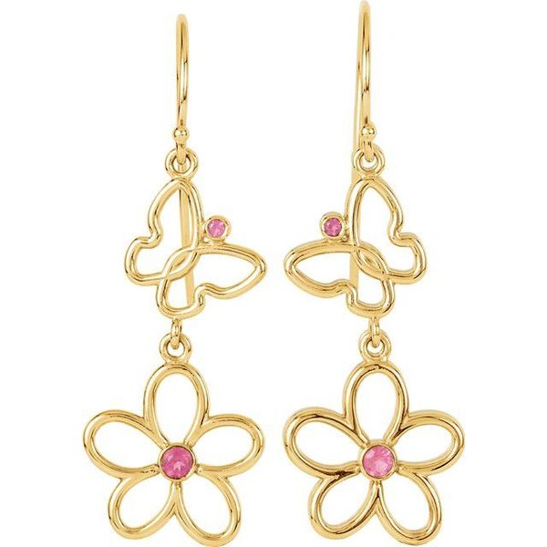 Butterfly & Floral Earrings