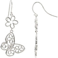 Butterfly & Floral Earrings