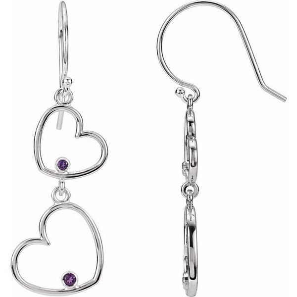 Double Heart Earrings