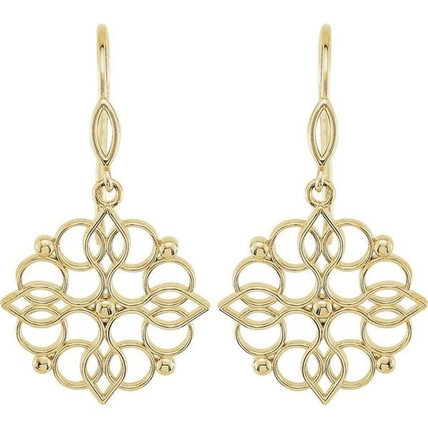 Floral Earrings - Image 2