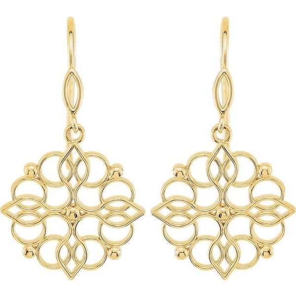 Floral Earrings - Image 4