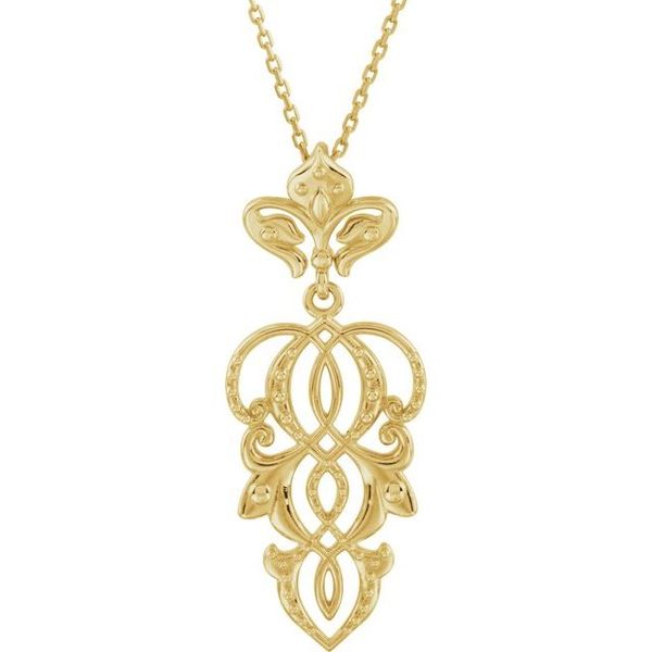 Fleur-de-lis Necklace