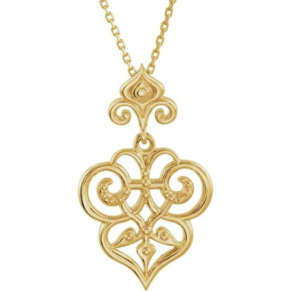 Fleur-de-lis Necklace