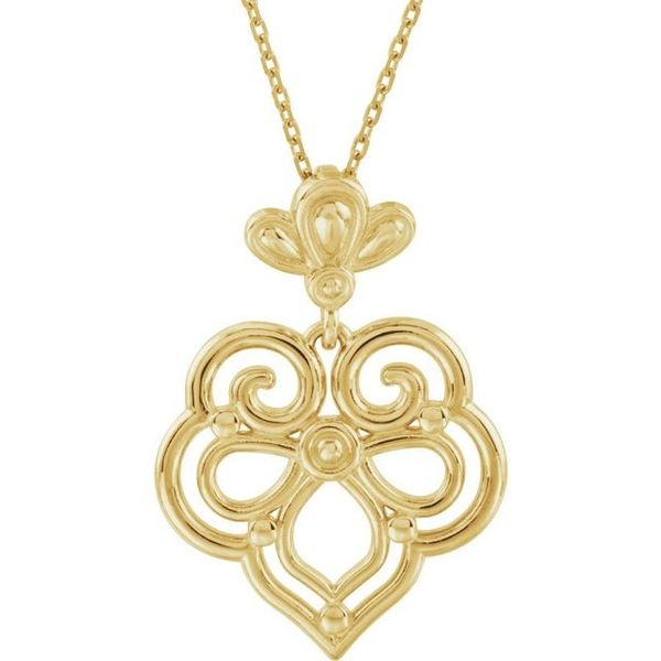 Fleur-de-lis Necklace