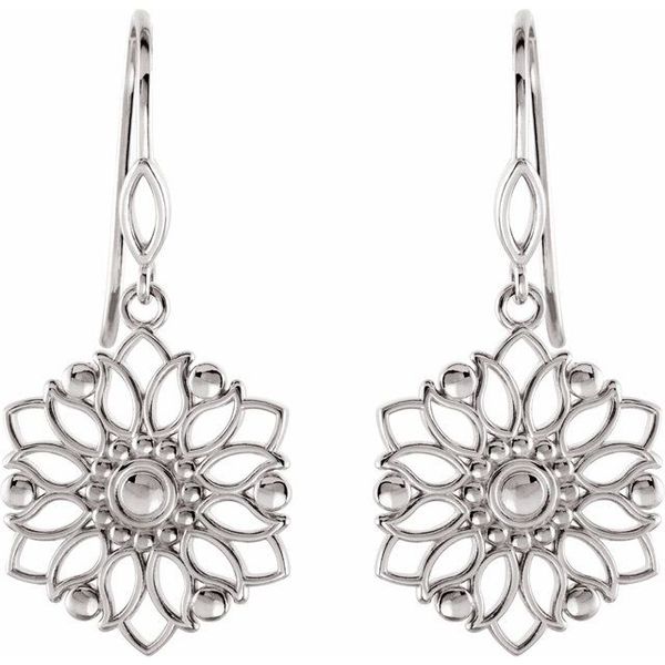 Floral Earrings - Image 2