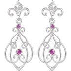 Fleur-de-lis Earrings - Image 2