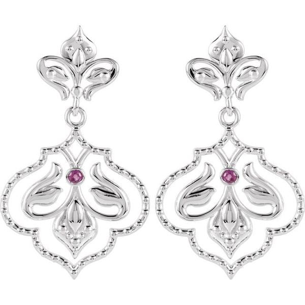 Fleur-de-lis Earrings - Image 2