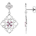 Accented Dangle Earrings