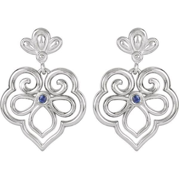Fleur-de-lis Earrings - Image 2