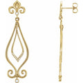 Fleur-de-lis Earrings