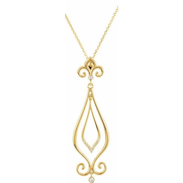 Fleur-de-lis Necklace