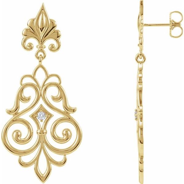 Fleur-de-lis Earrings