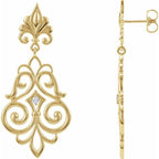 Fleur-de-lis Earrings