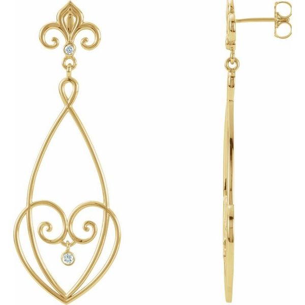Fleur-de-lis Earrings