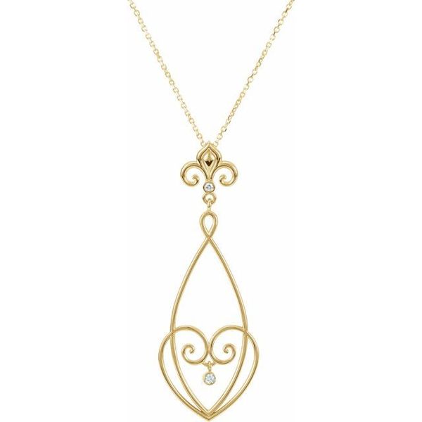 Fleur-de-lis Necklace
