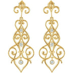 Fleur-de-lis Earrings - Image 2