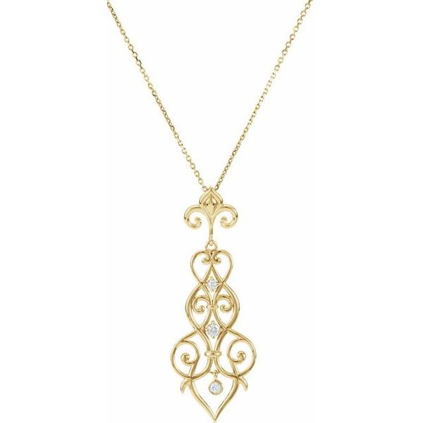 Fleur-de-lis Necklace