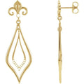 Fleur-de-lis Earrings