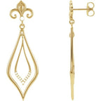 Fleur-de-lis Earrings