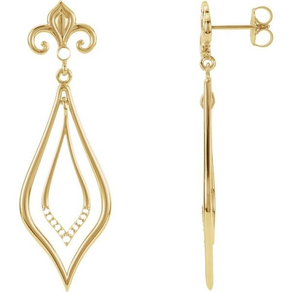 Fleur-de-lis Earrings