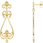 Fleur-de-lis Earrings