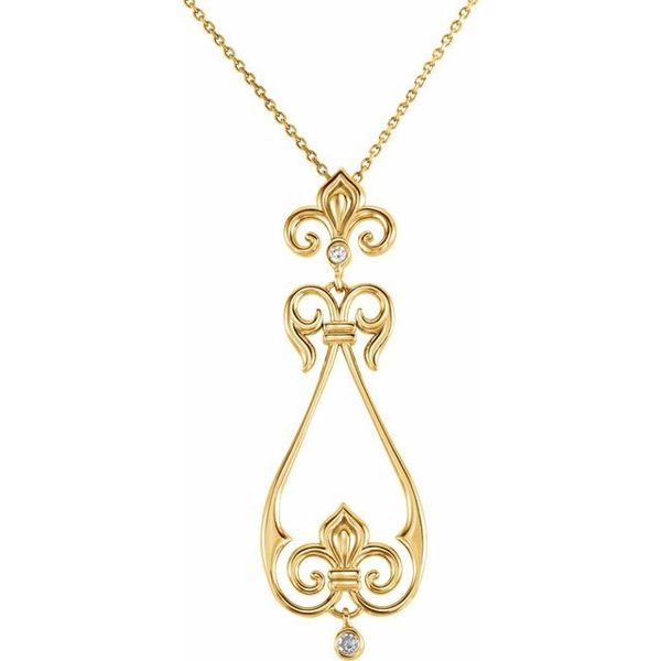 Fleur-de-lis Necklace