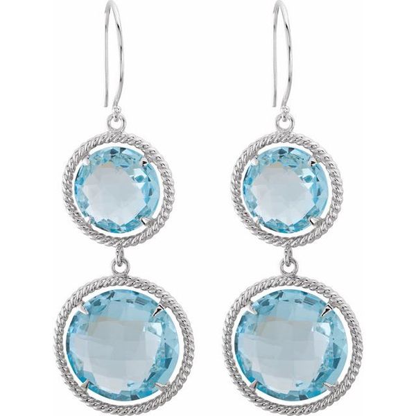 Two-Stone Earrings - Image 2